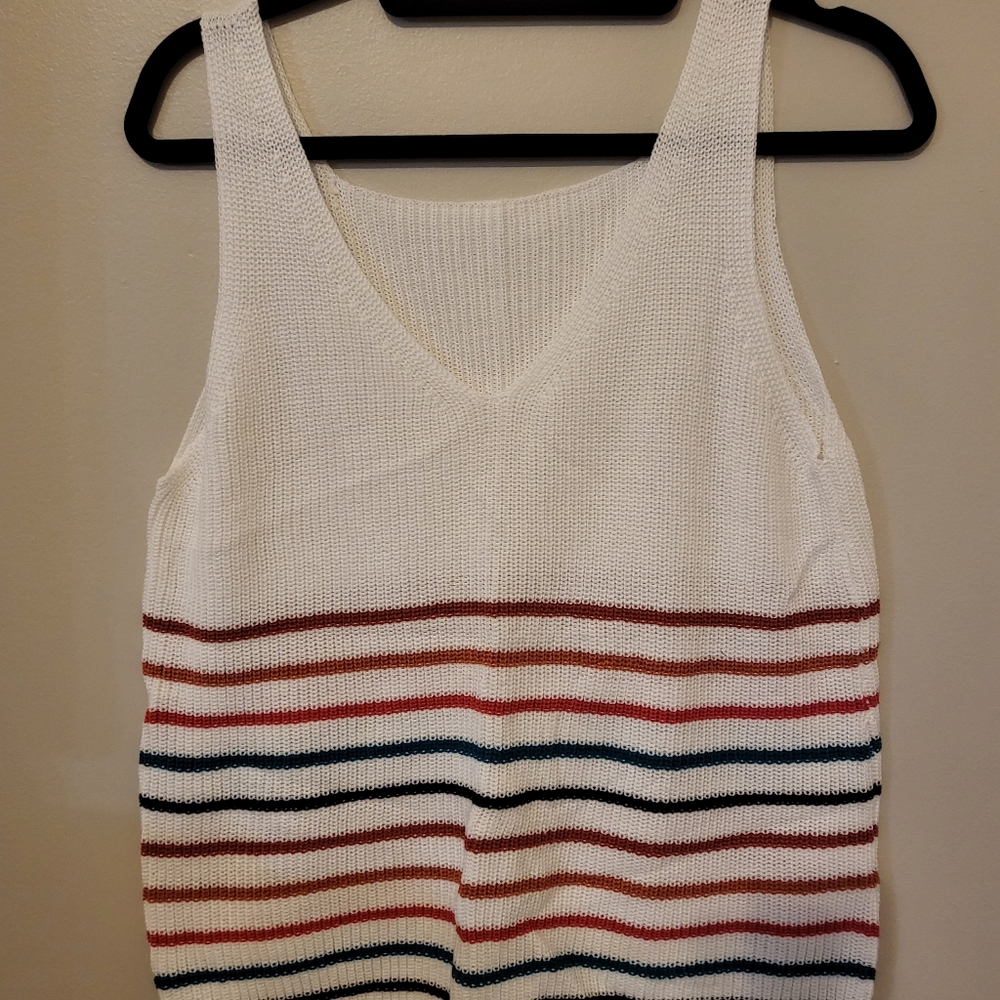Womens sweater tank top
